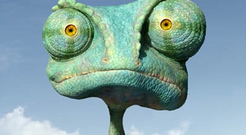 Official photo from the movie: Rango.