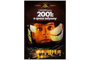 Still shot from the movie: 2001: A Space Odyssey.