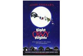 Still shot from the movie: Adam Sandler’s Eight Crazy Nights (2002).