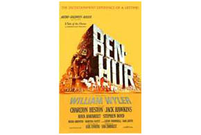 Still shot from the movie: Ben-Hur.