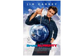 Still shot from the movie: Bruce Almighty.