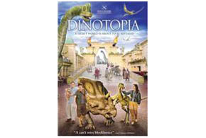 Still shot from the movie: Dinotopia.