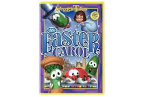 Still shot from the movie: Veggie Tales: An Easter Carol.