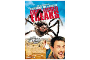Still shot from the movie: Eight Legged Freaks.