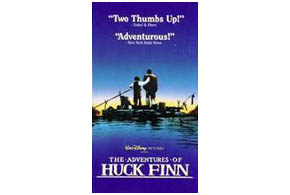 Still shot from the movie: Adventures of Huck Finn, The.