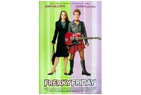 Still shot from the movie: Freaky Friday.