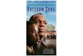 Still shot from the movie: Freedom Song.