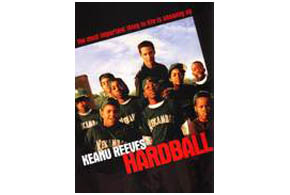 Still shot from the movie: Hardball.