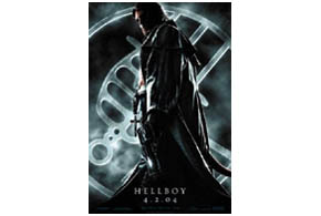 Still shot from the movie: Hellboy.