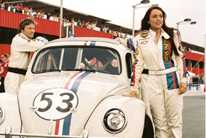 Still shot from the movie: Herbie Fully Loaded.
