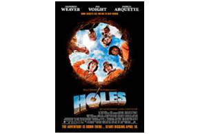 Still shot from the movie: Holes.