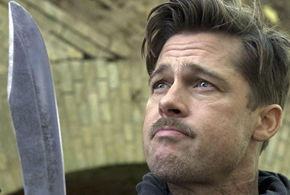 Still shot from the movie: Inglourious Basterds.