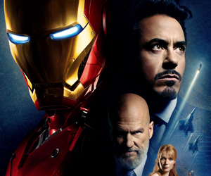 Still shot from the movie: Iron Man.