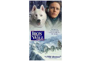 Still shot from the movie: Iron Will.