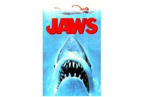 Still shot from the movie: Jaws.