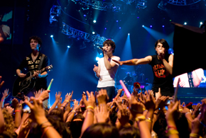 Still shot from the movie: Jonas Brothers 3D Concert Experience.