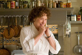 Still shot from the movie: Julie & Julia.