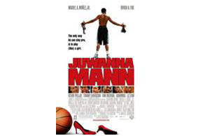 Still shot from the movie: Juwanna Mann.