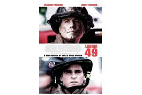 Still shot from the movie: Ladder 49.