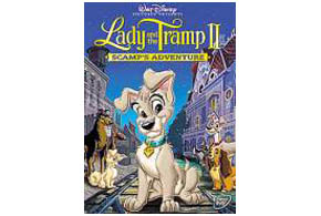 Still shot from the movie: Lady And The Tramp 2: Scamp’s Adventure.