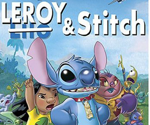 Still shot from the movie: Leroy & Stitch.