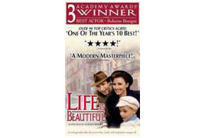 Still shot from the movie: Life Is Beautiful.