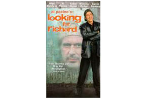 Still shot from the movie: Looking For Richard.