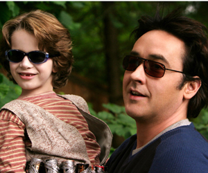 Still shot from the movie: Martian Child.