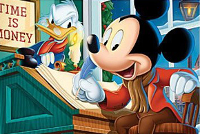 Still shot from the movie: Mickey’s Christmas Carol.