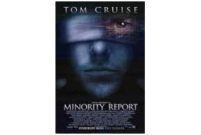 Still shot from the movie: Minority Report.