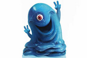 Still shot from the movie: Monsters vs. Aliens.