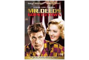 Still shot from the movie: Mr. Deeds Goes to Town.