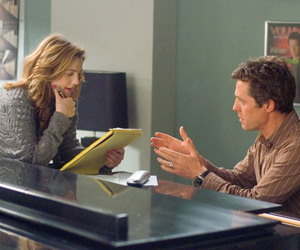 Still shot from the movie: Music and Lyrics.