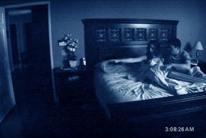 Official photo from the movie: Paranormal Activity.
