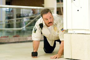 Still shot from the movie: Paul Blart Mall Cop.