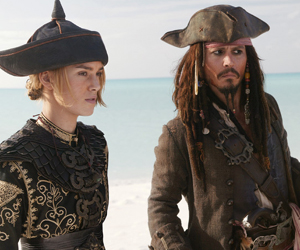Still shot from the movie: Pirates of the Caribbean At World’s End.
