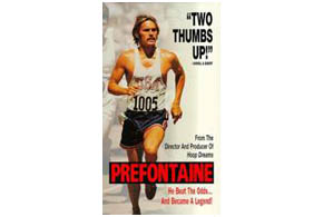 Still shot from the movie: Prefontaine.