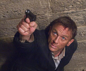 Still shot from the movie: Quantum of Solace.