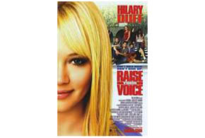 Still shot from the movie: Raise Your Voice.