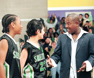 Still shot from the movie: Rebound.