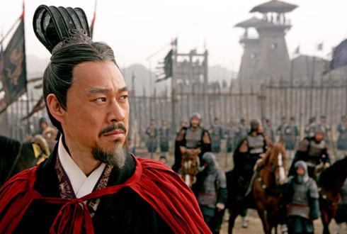 Still shot from the movie: Red Cliff.