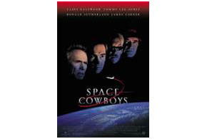 Still shot from the movie: Space Cowboys.