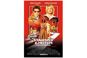 Still shot from the movie: Starsky & Hutch.