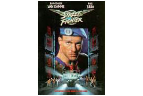 Still shot from the movie: Street Fighter.