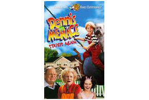 Still shot from the movie: Dennis The Menace Strikes Again.