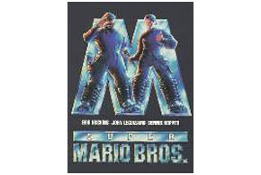 Still shot from the movie: Super Mario Brothers.