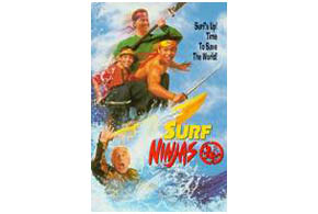 Still shot from the movie: Surf Ninjas.