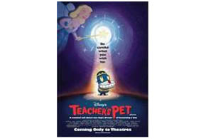 Still shot from the movie: Teacher’s Pet.