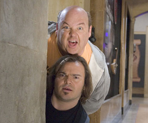Still shot from the movie: Tenacious D in The Pick of Destiny.