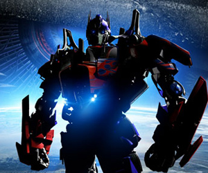 Still shot from the movie: Transformers.
